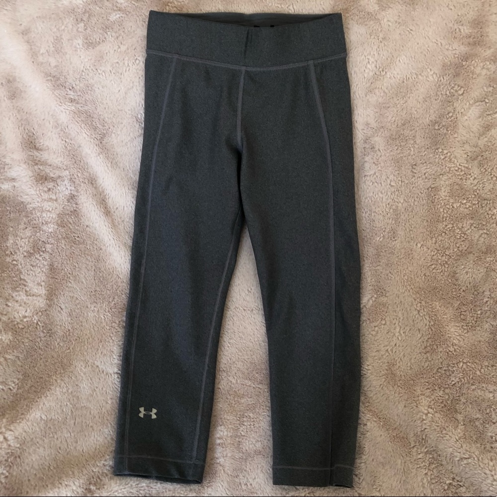 🔥 3/$20 UnderArmour, grey compression, Capri, S